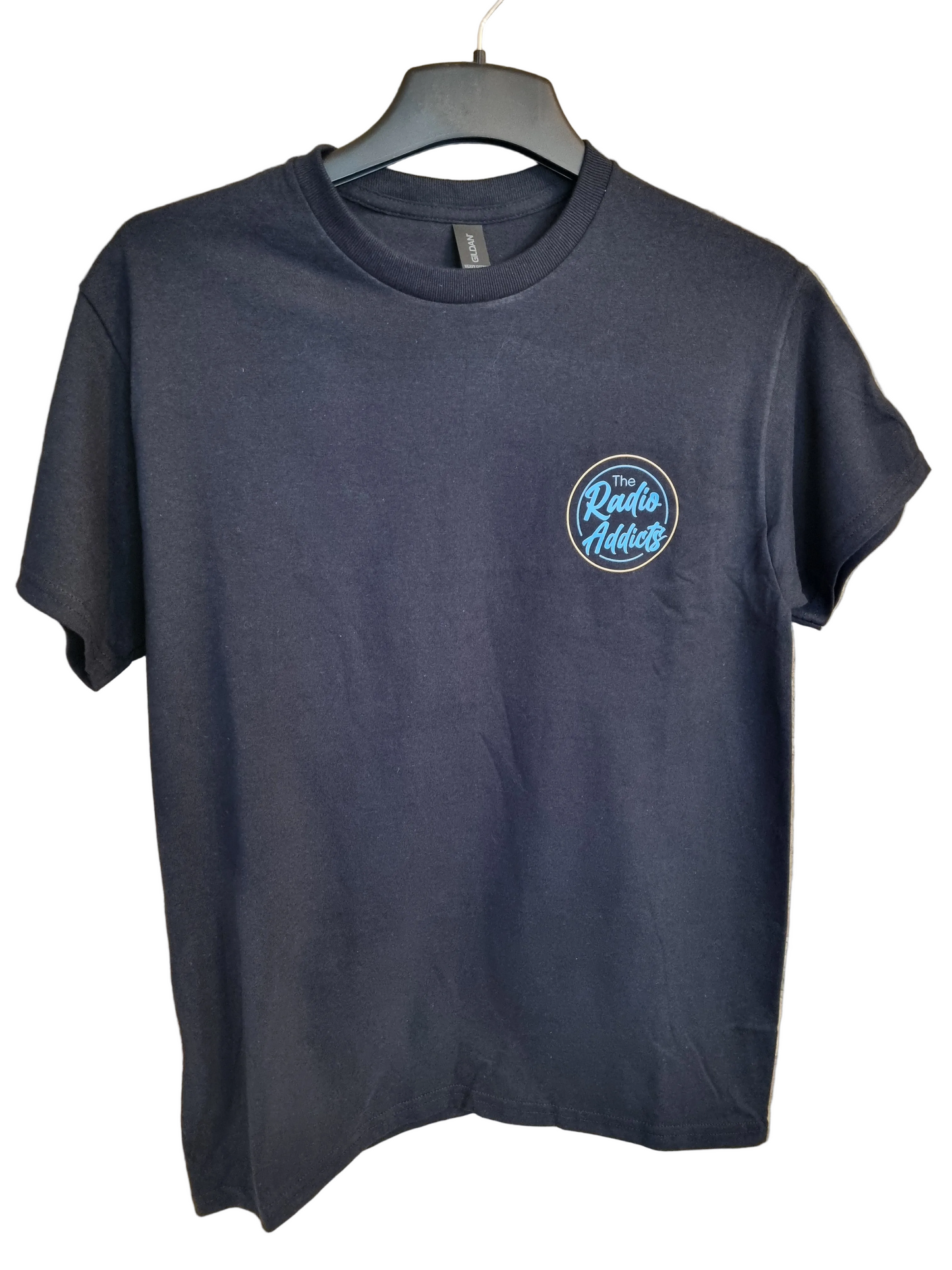 Black Front & Back Printed T-Shirt THE ONE JONATHAN WEARS!!